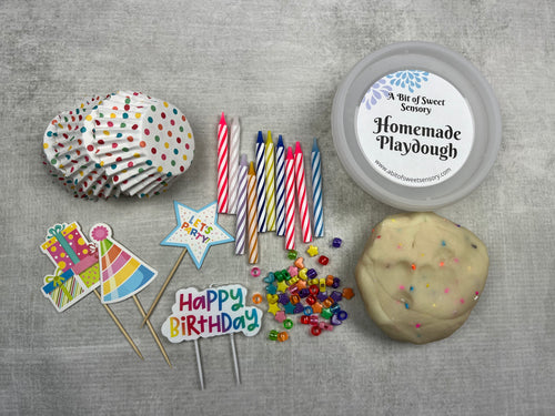 Birthday Cupcakes Playdough Kit