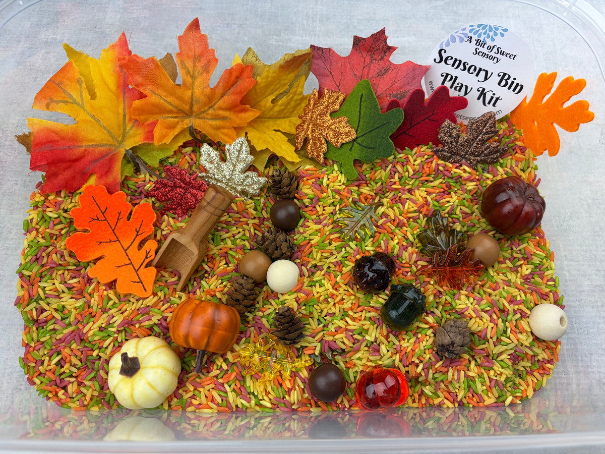 Fall Harvest Sensory Bin Kit