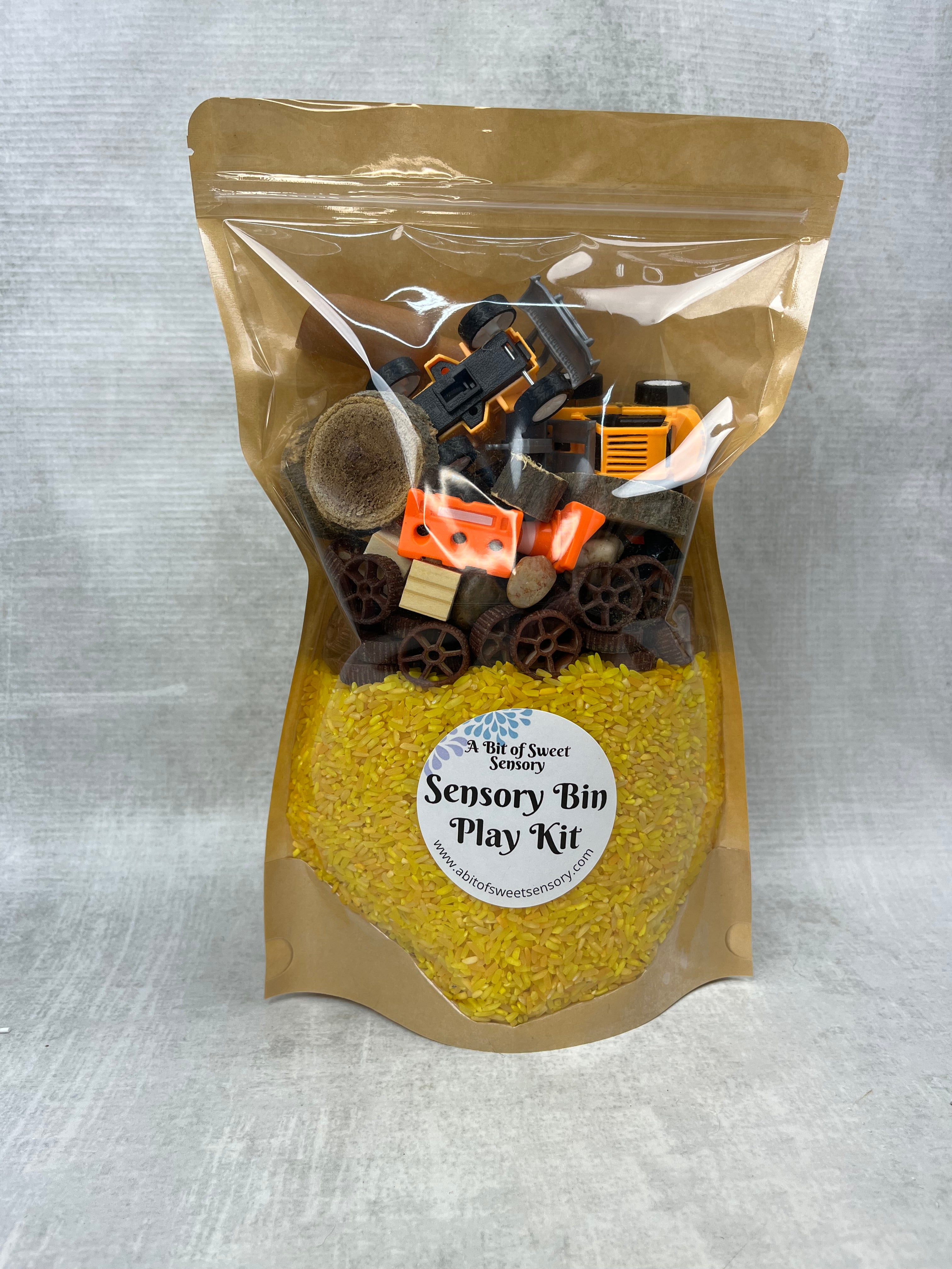 Construction Sensory Bin Kit