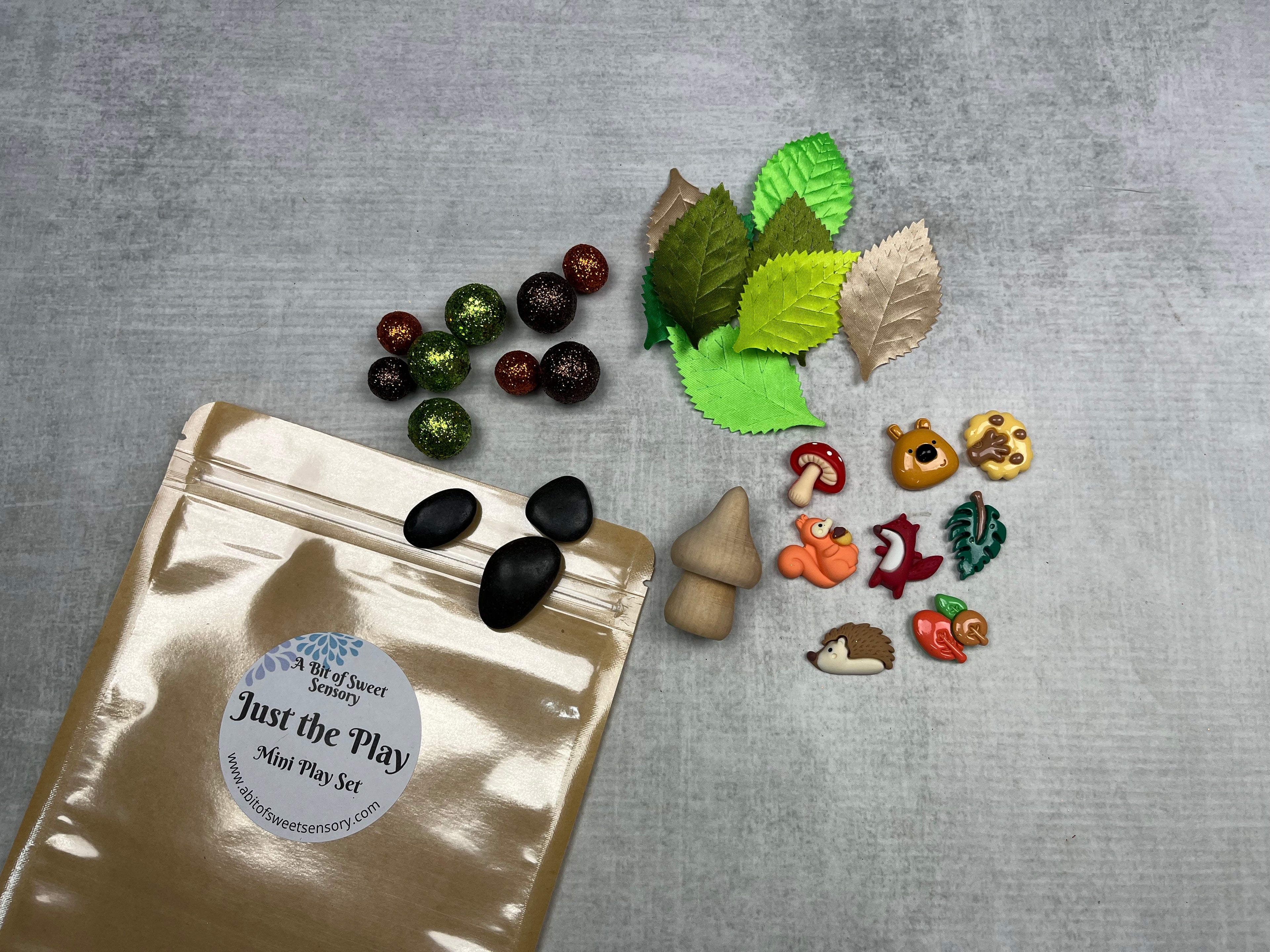 Forest Critter Just the Play Mini Play Kit