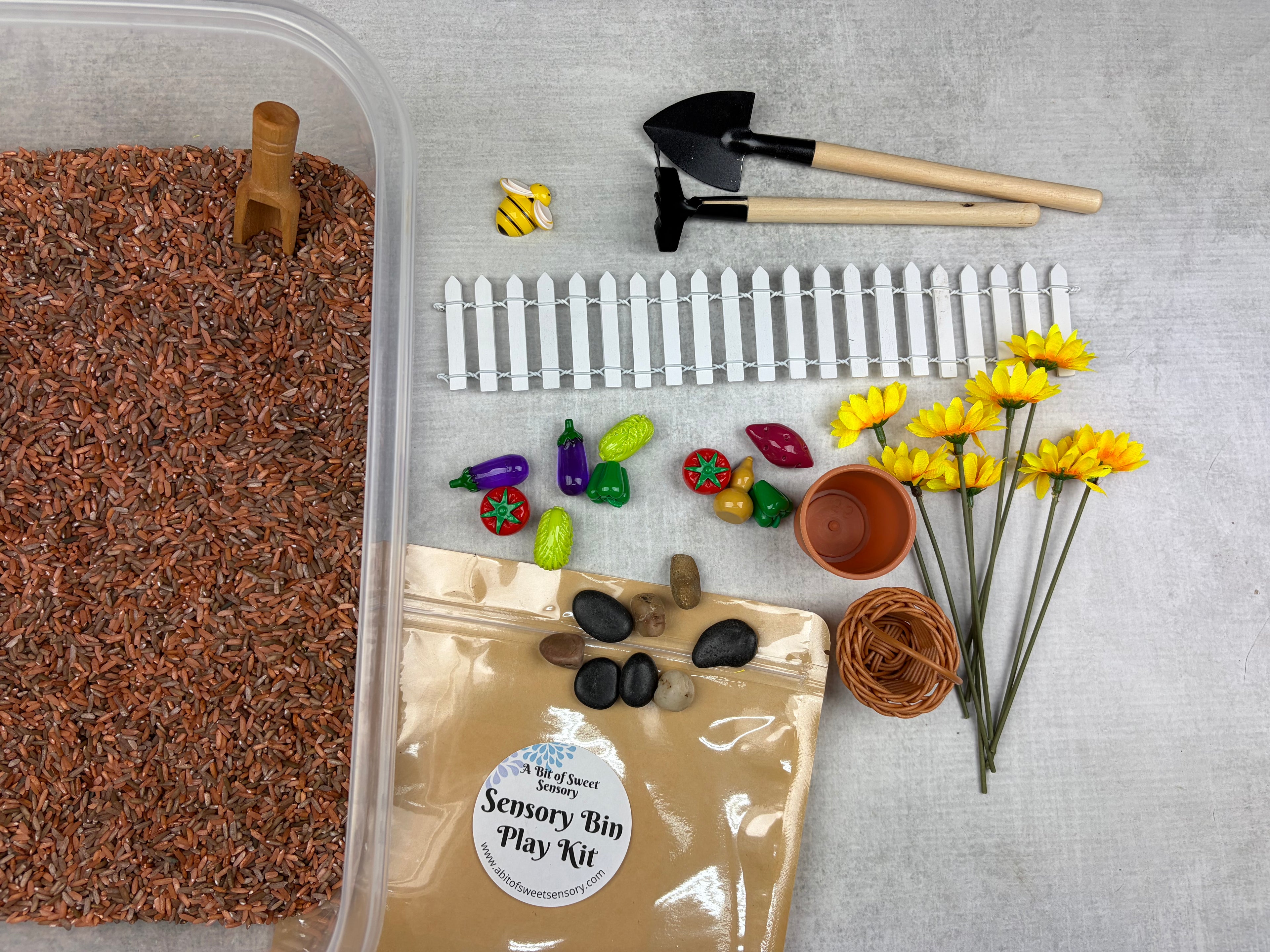 Garden Sensory Bin Kit