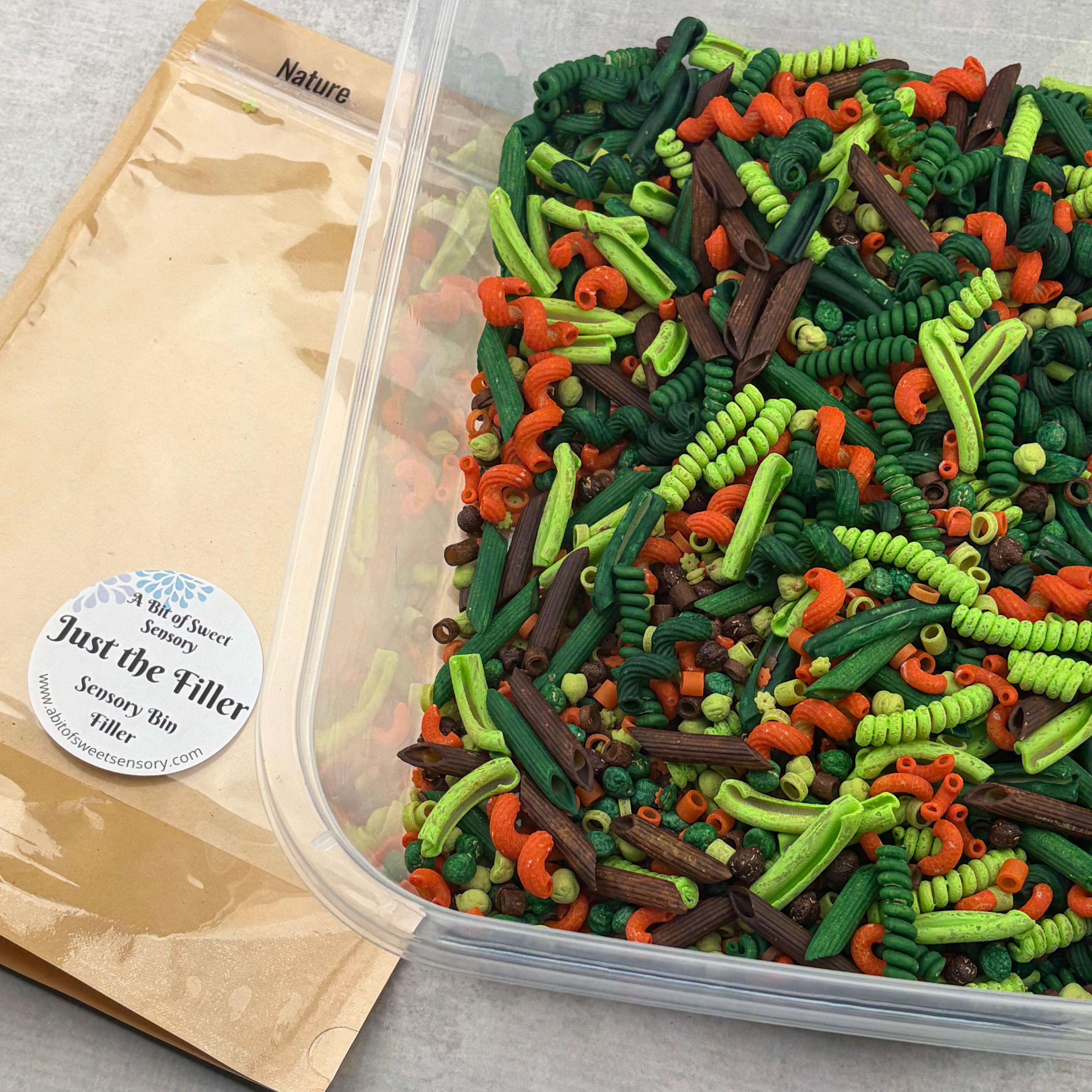 Nature Just the Filler Sensory Bin Filler