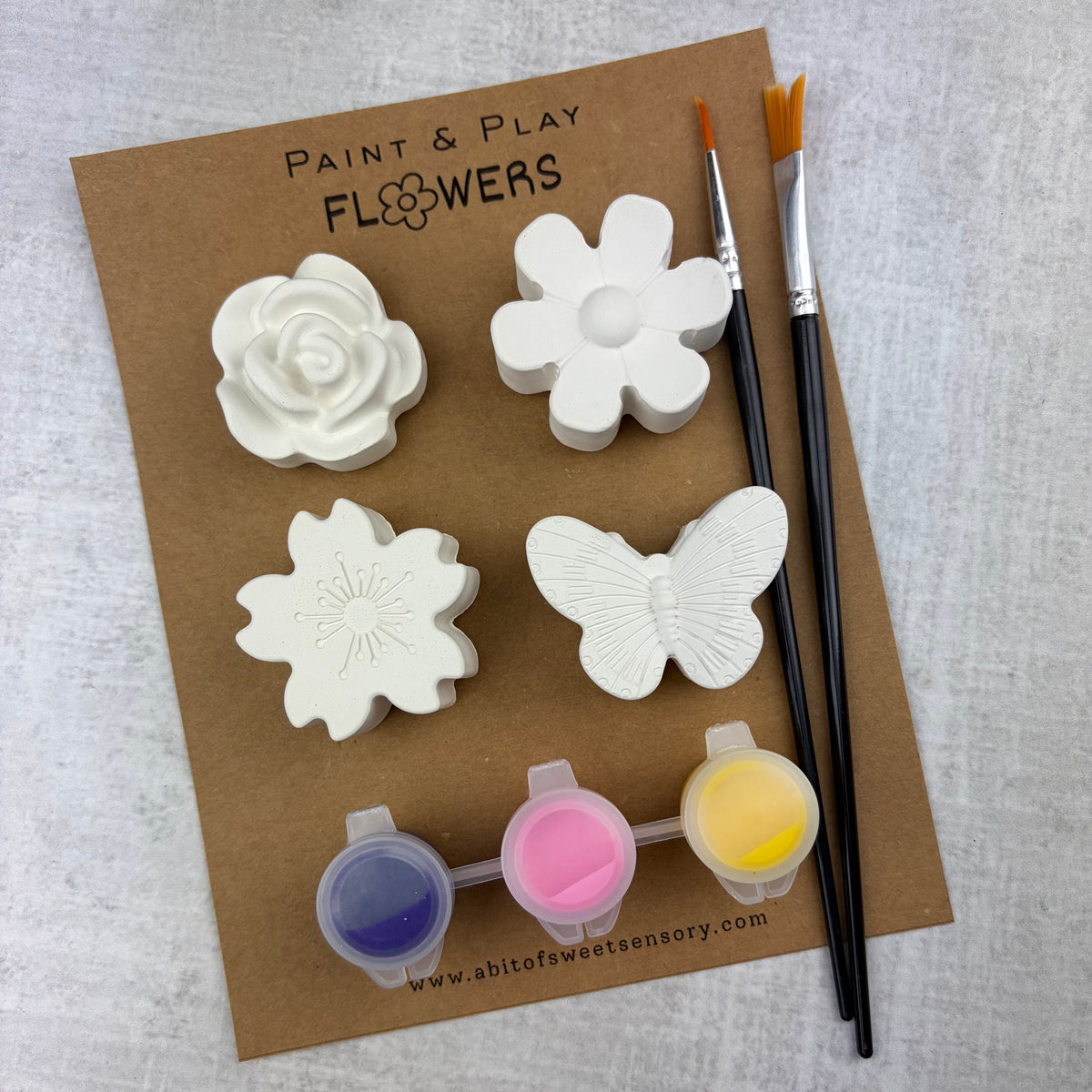 Flowers Paint and Play