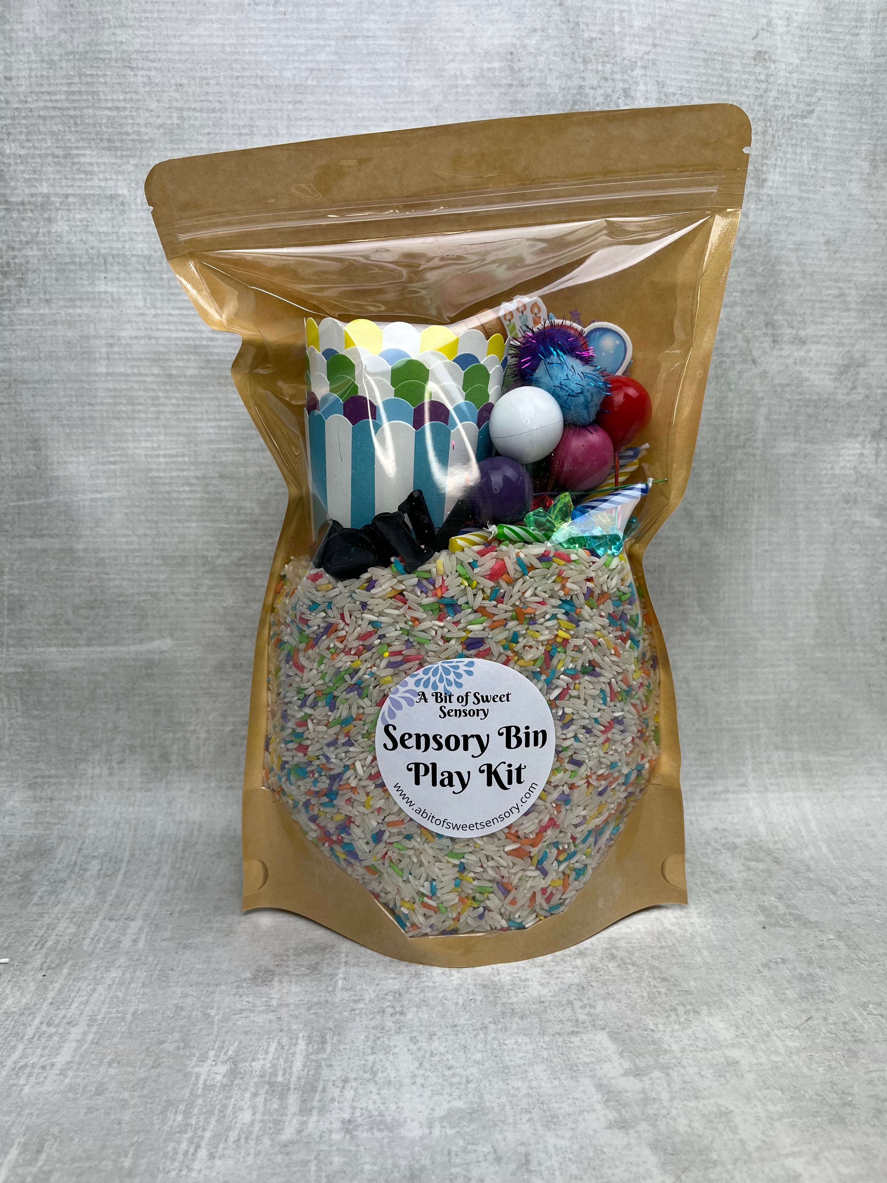 Happy Birthday! Sensory Bin Kit