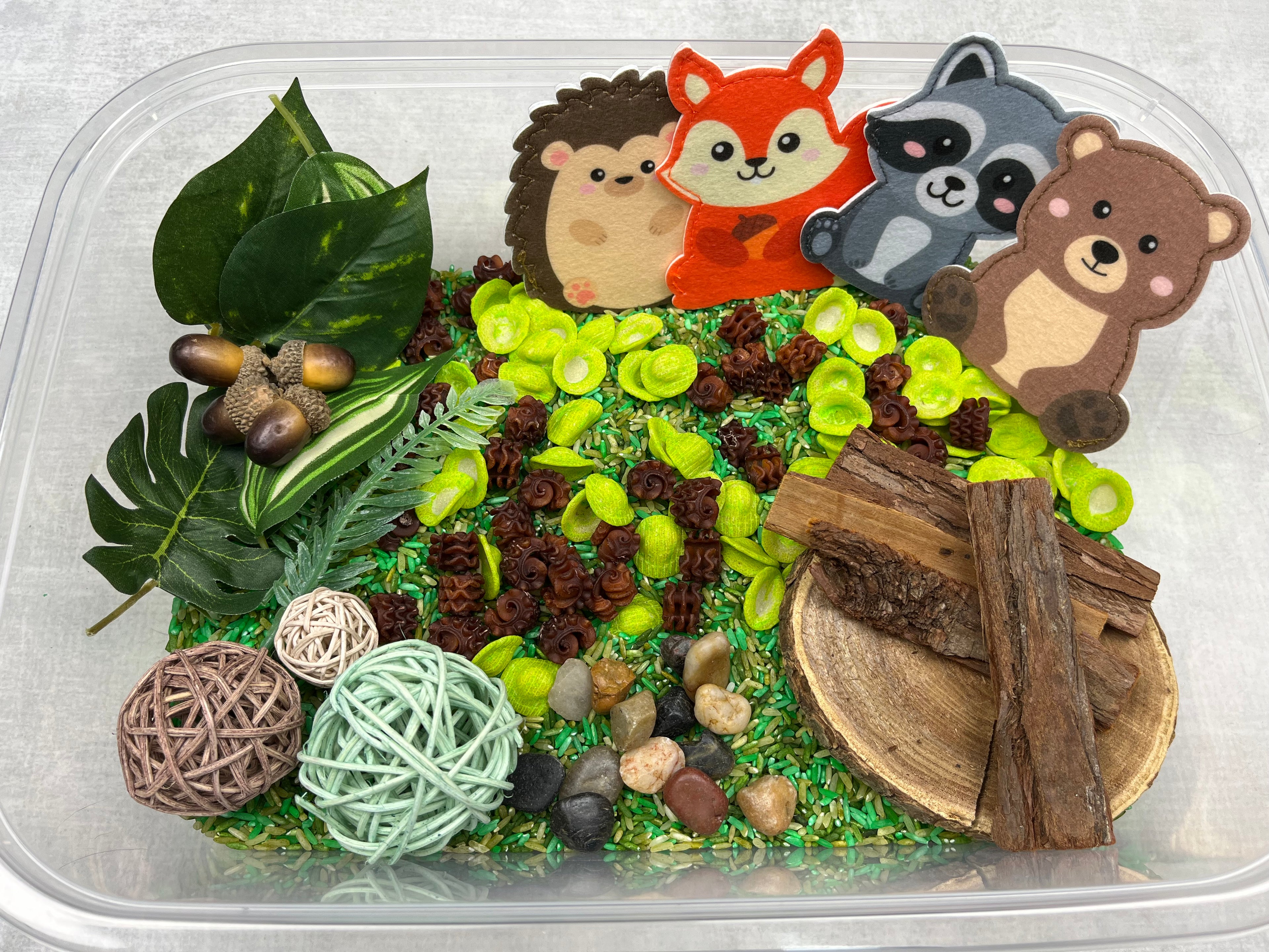 Woodland Friends Sensory Bin Kit