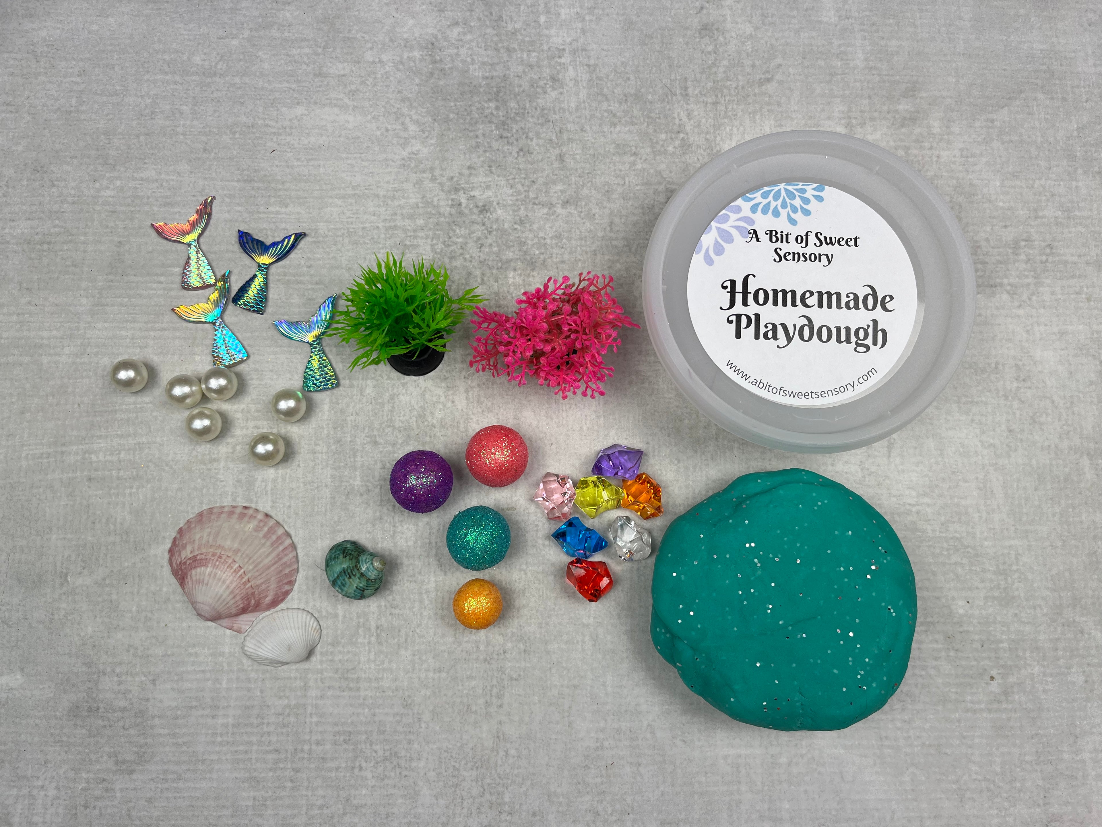 Mermaid Playdough Kit
