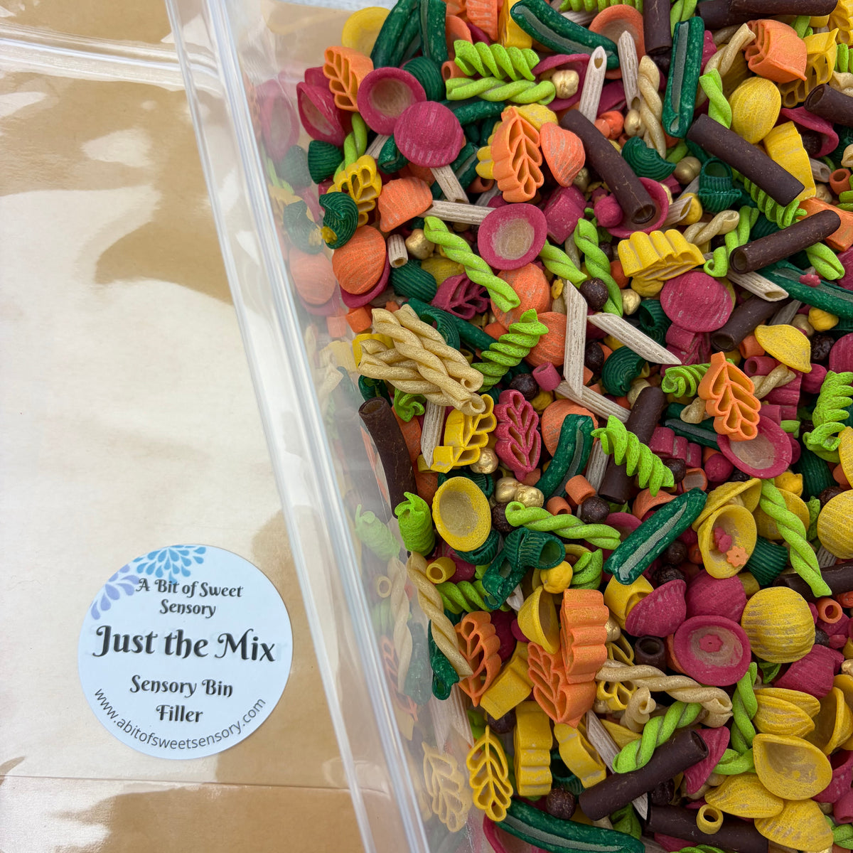 Fall in the Forest Just the Mix Sensory Bin Filler