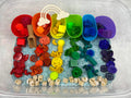 Rainbow Sorting Sensory Bin Kit