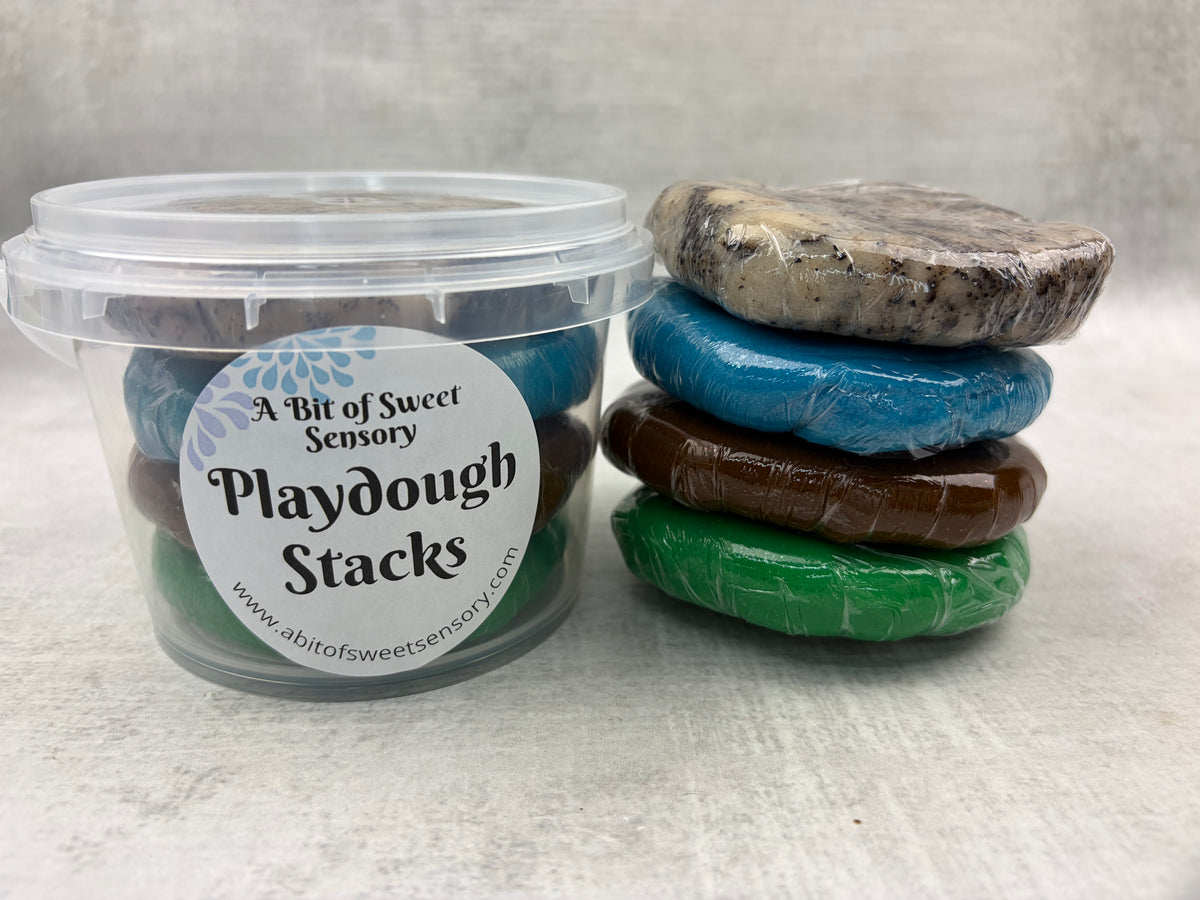 Playdough stack Nature