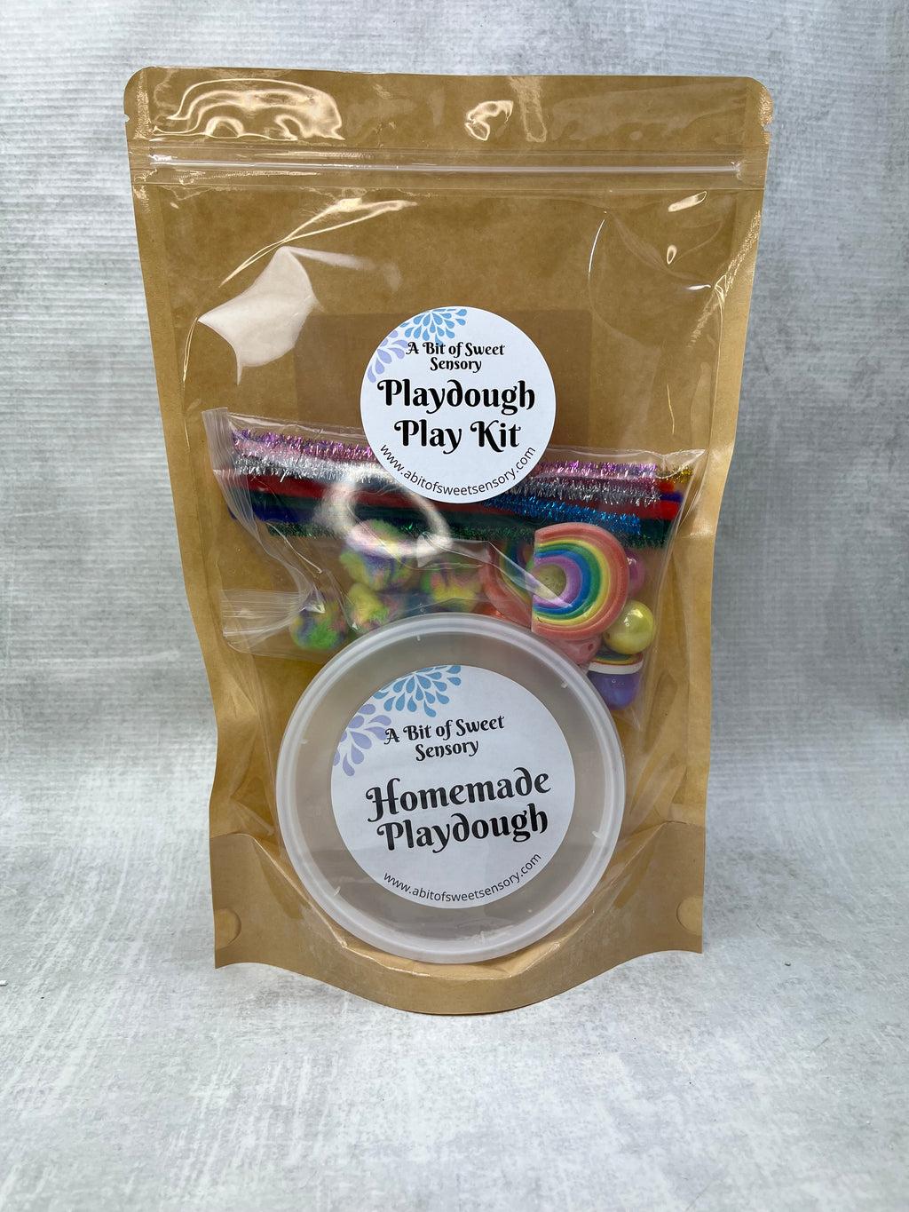 Rainbow Building Playdough Kit