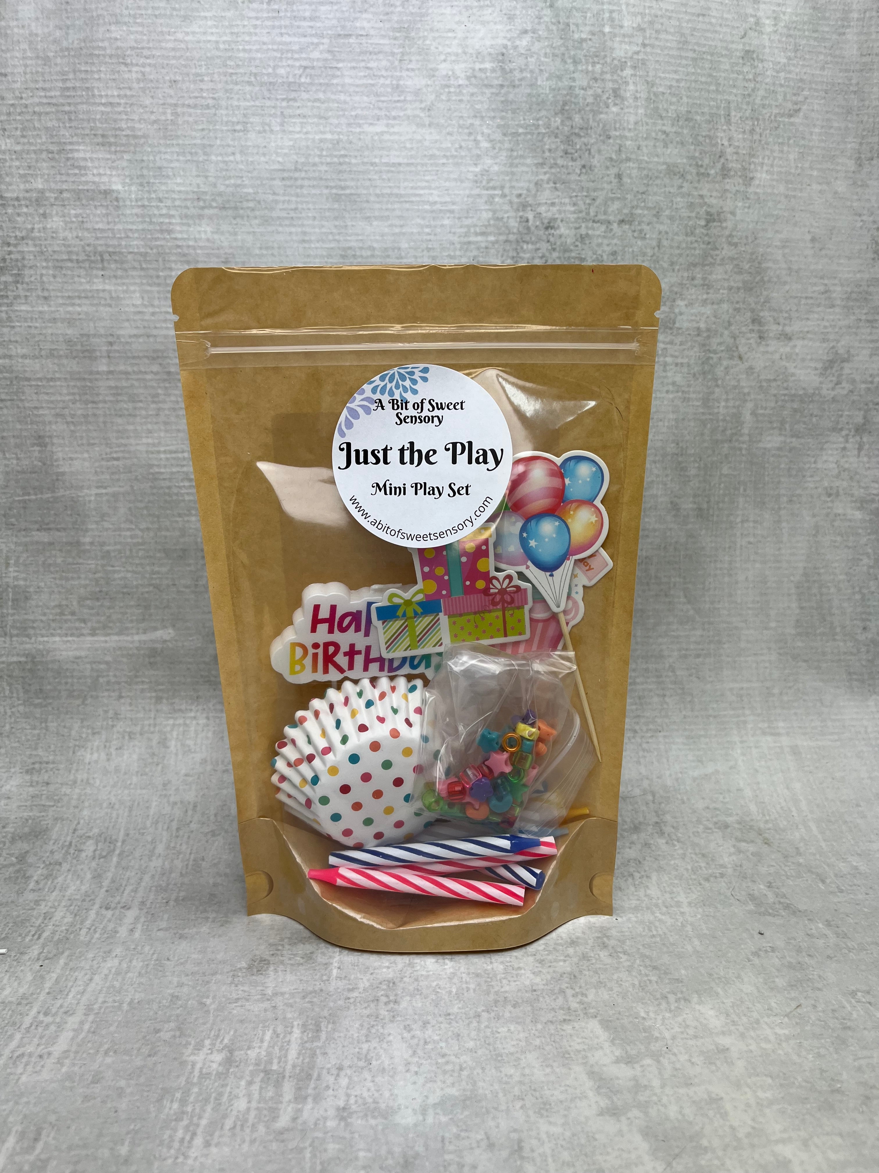 Birthday Cupcakes Just the Play Mini Play Kit