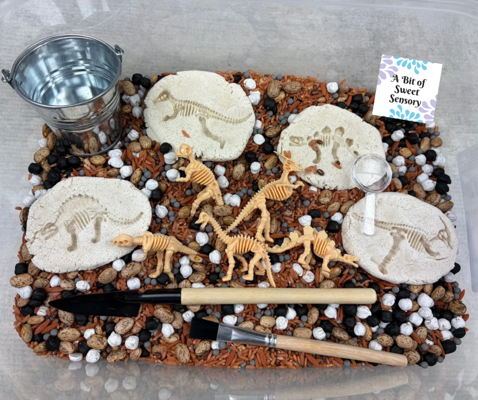 Dino Dig Sensory Bin Kit
