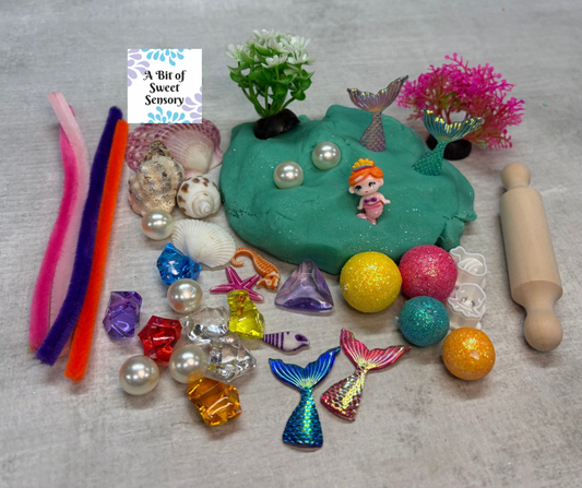 Mermaid Playdough Kit