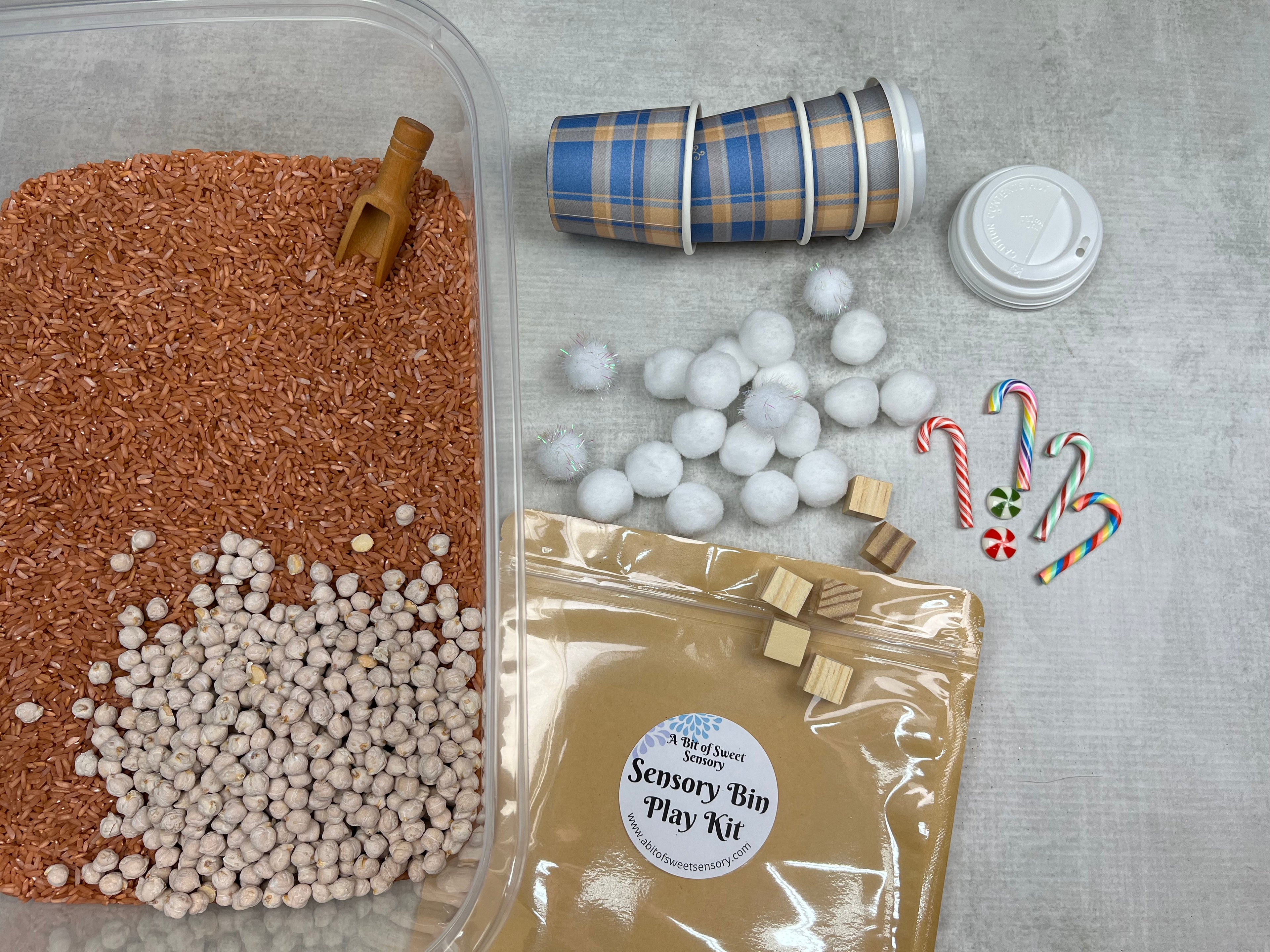 Hot Chocolate Sensory Bin Kit