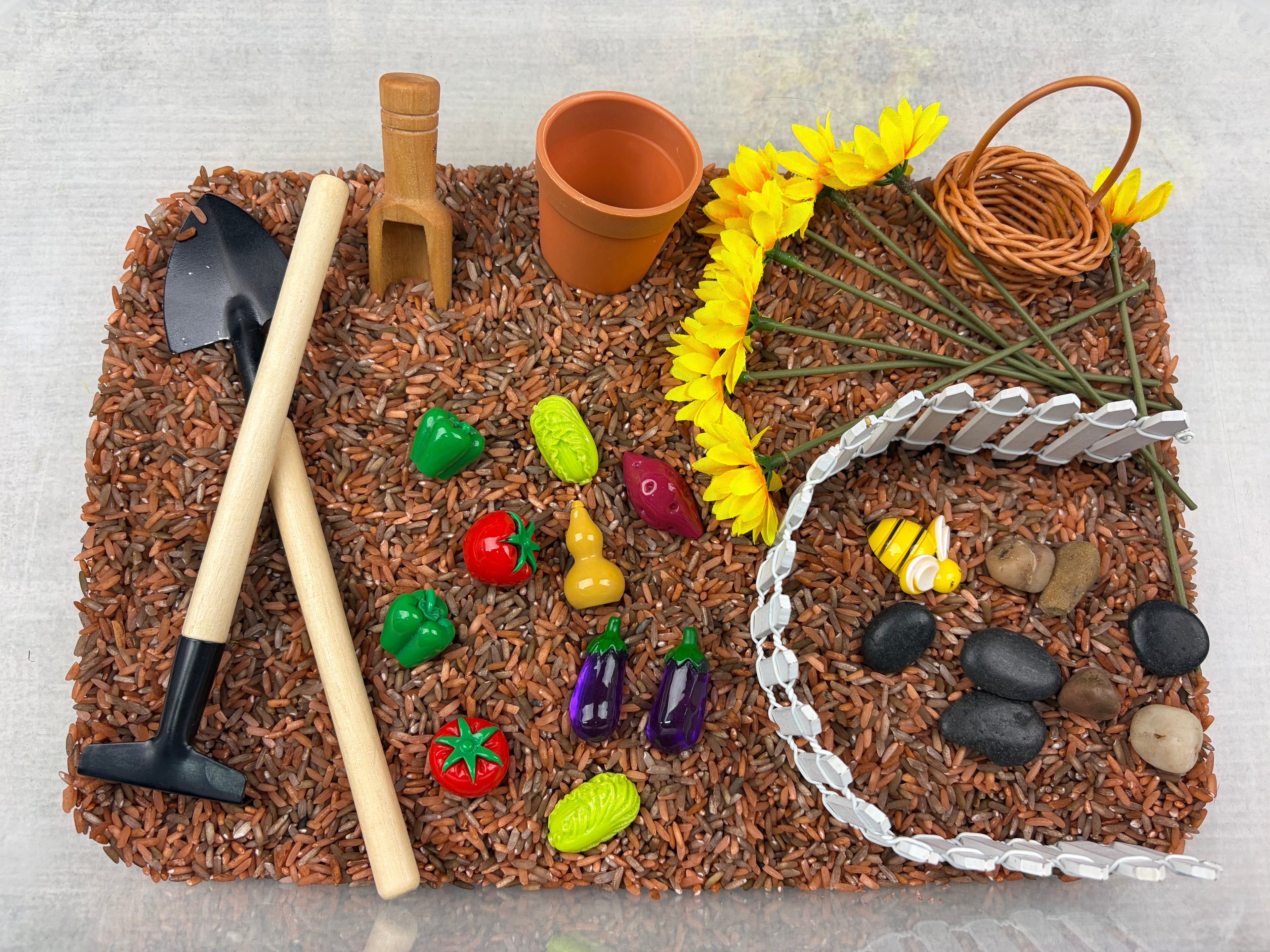 Garden Sensory Bin Kit