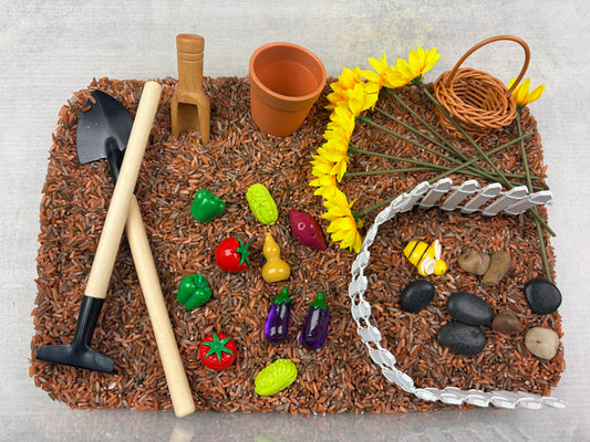 Garden Sensory Bin Kit