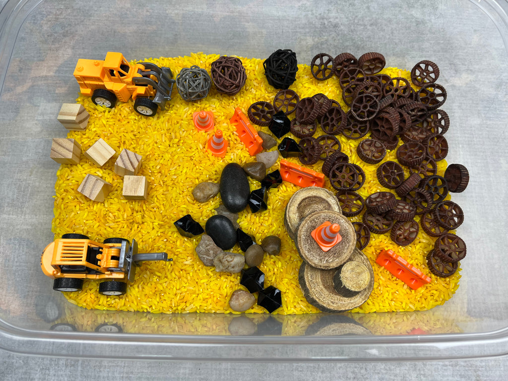 Construction Sensory Bin Kit