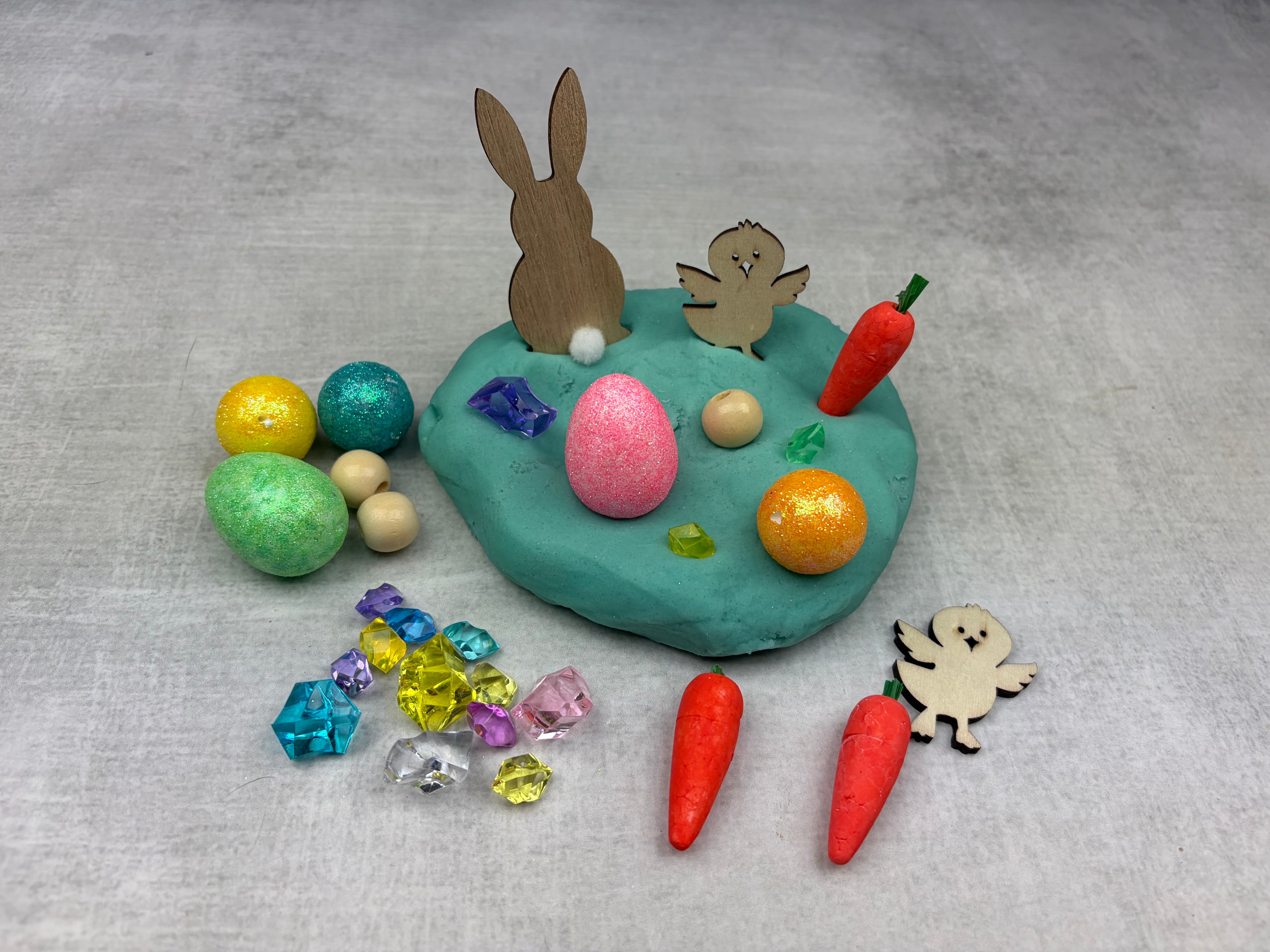 Bunny & Chicks Playdough Kit