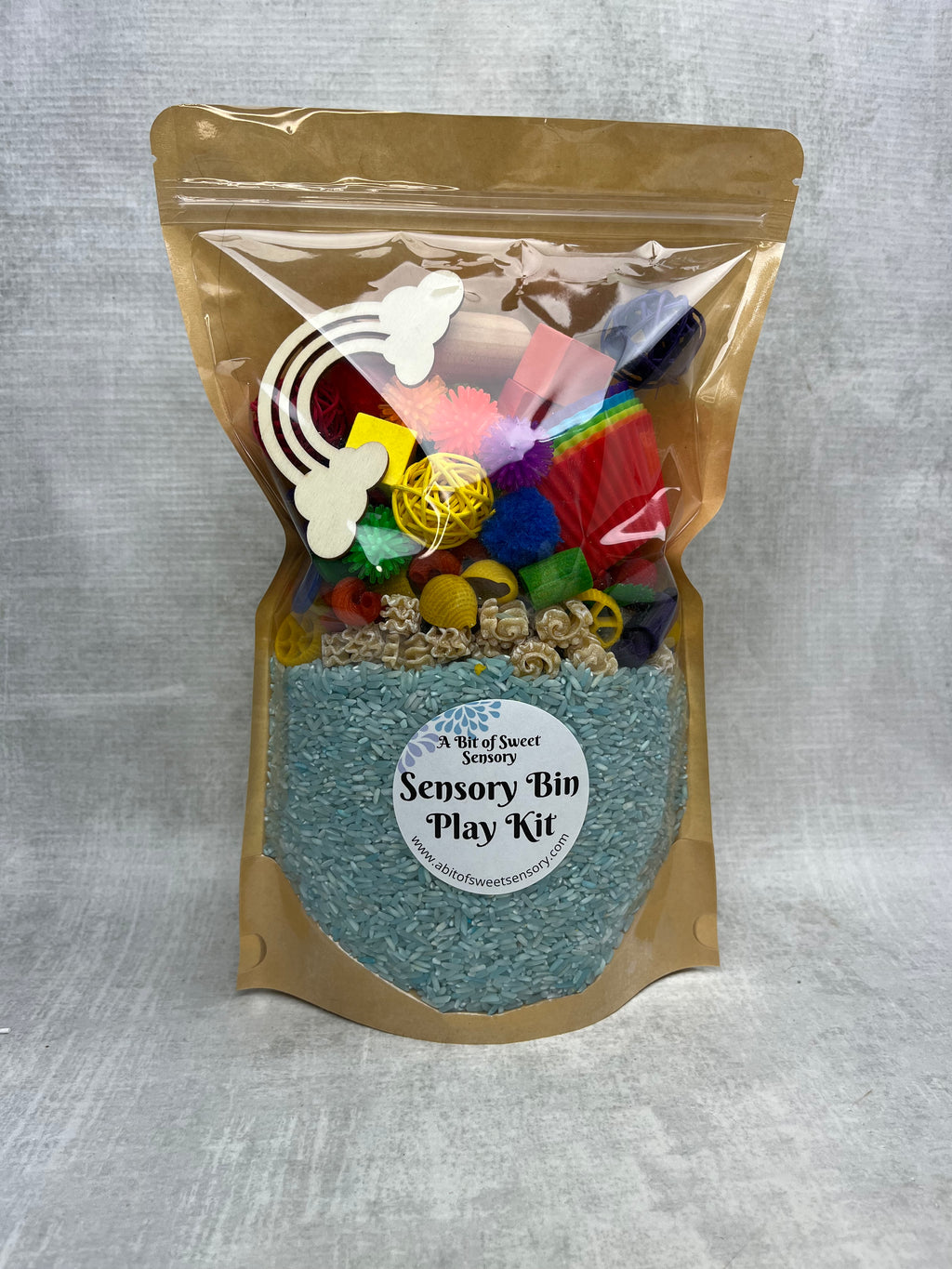 Rainbow Sorting Sensory Bin Kit