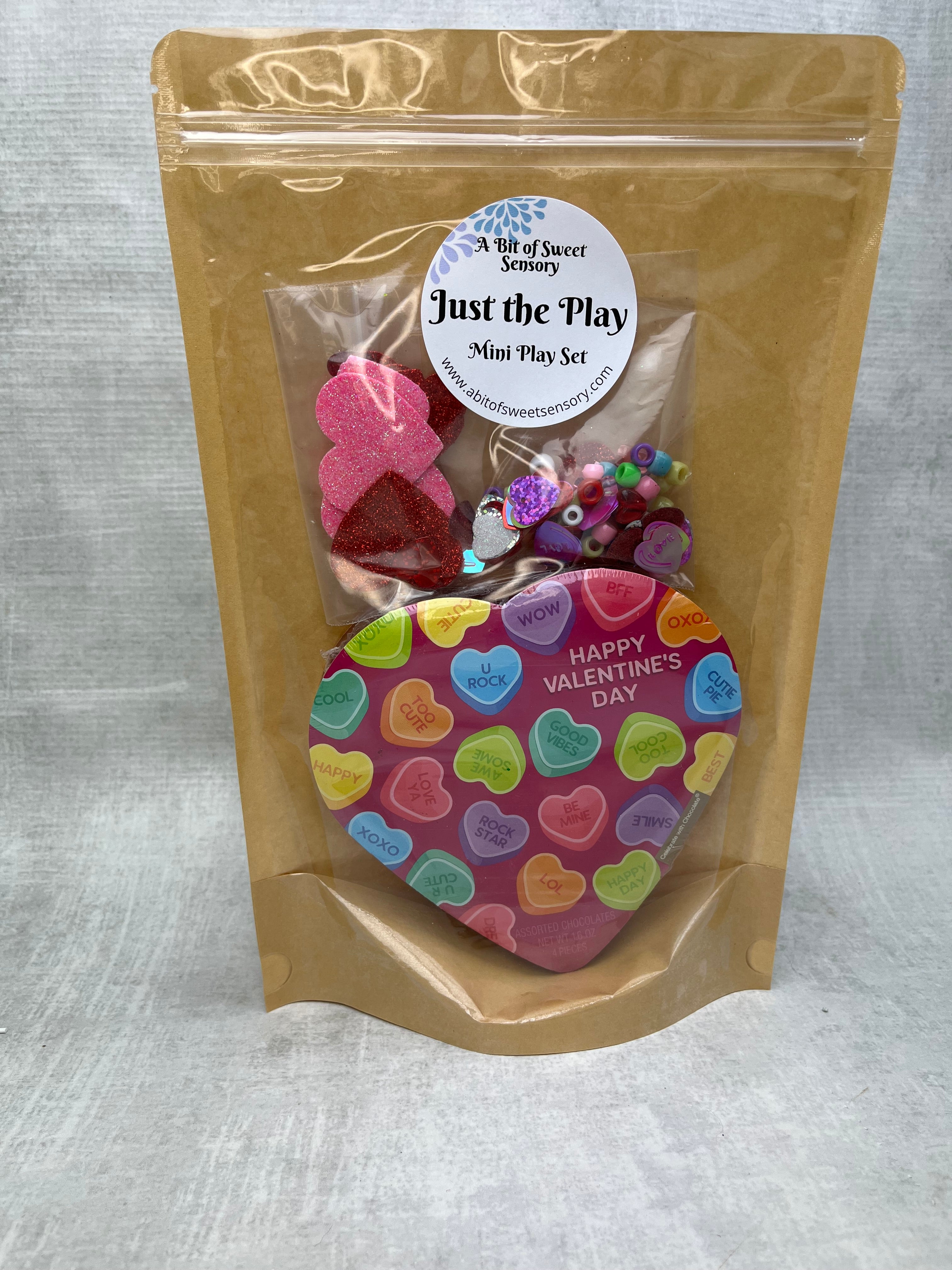 Valentine Candy Just the Play Mini Play Kit