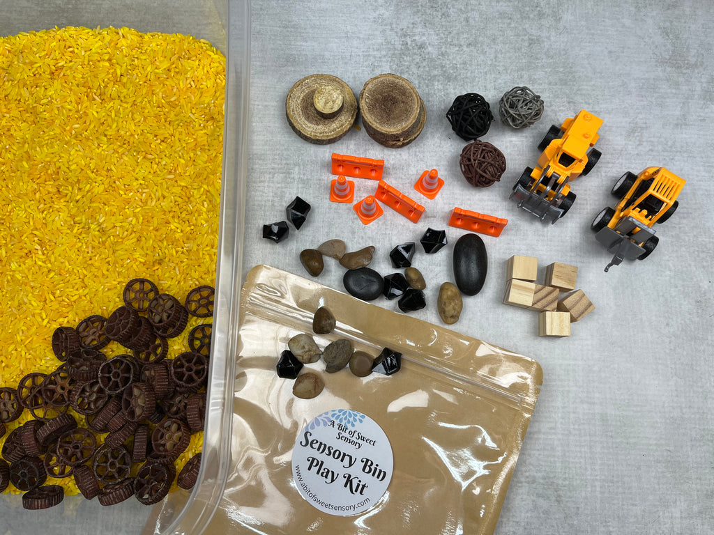 Construction Sensory Bin Kit
