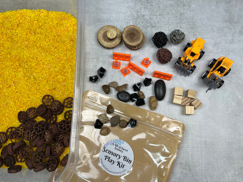 Construction Sensory Bin Kit