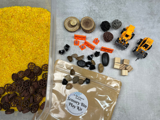 Construction Sensory Bin Kit