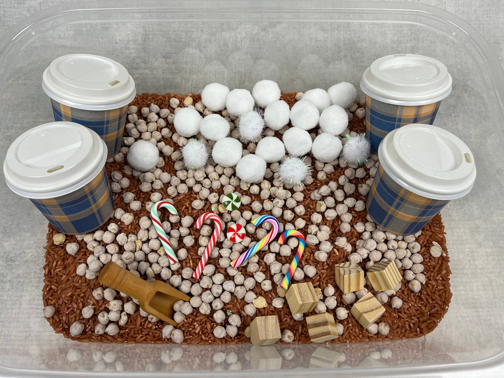 Hot Chocolate Sensory Bin Kit