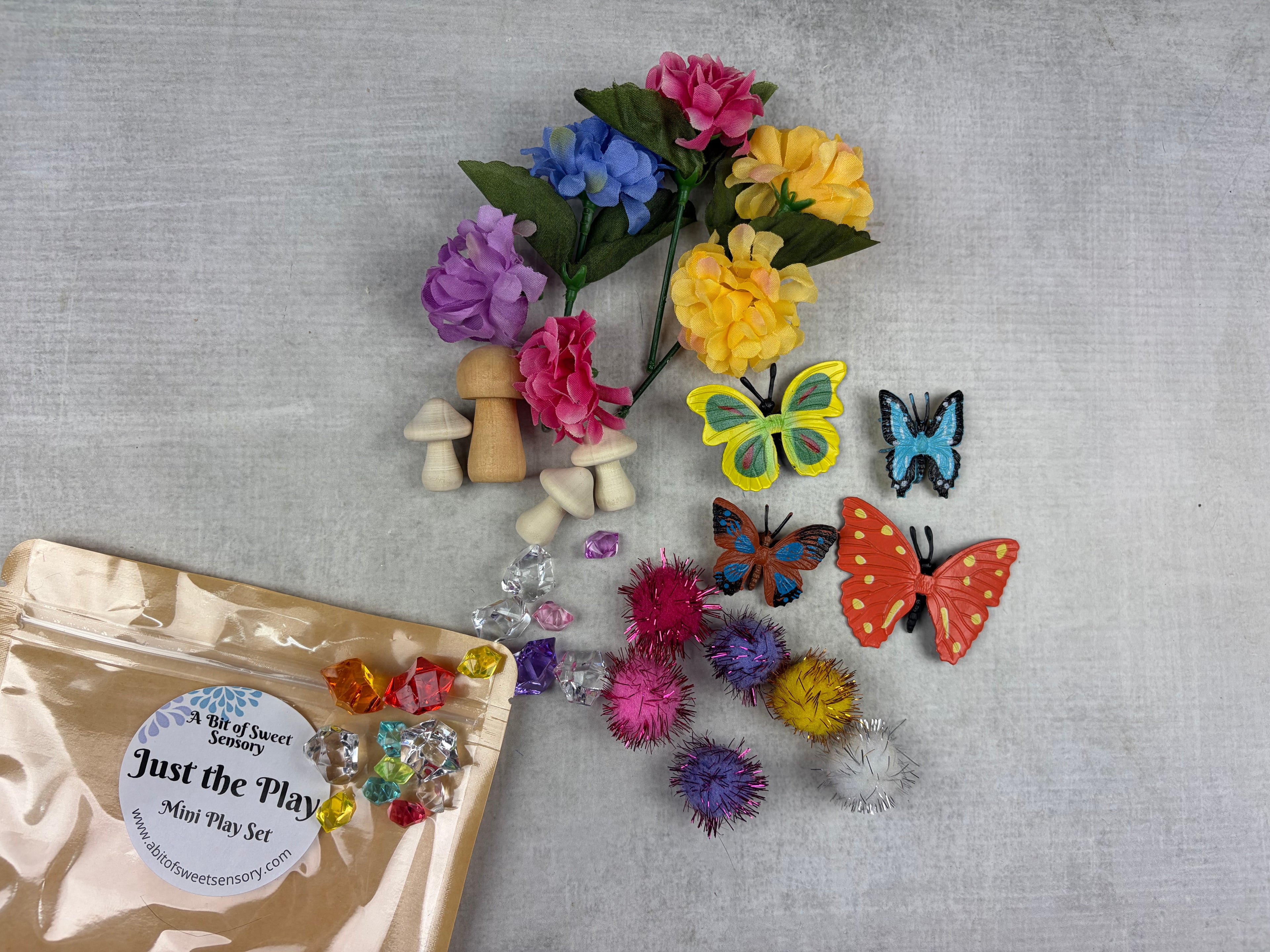 Butterfly Garden Just the Play Mini Play Kit