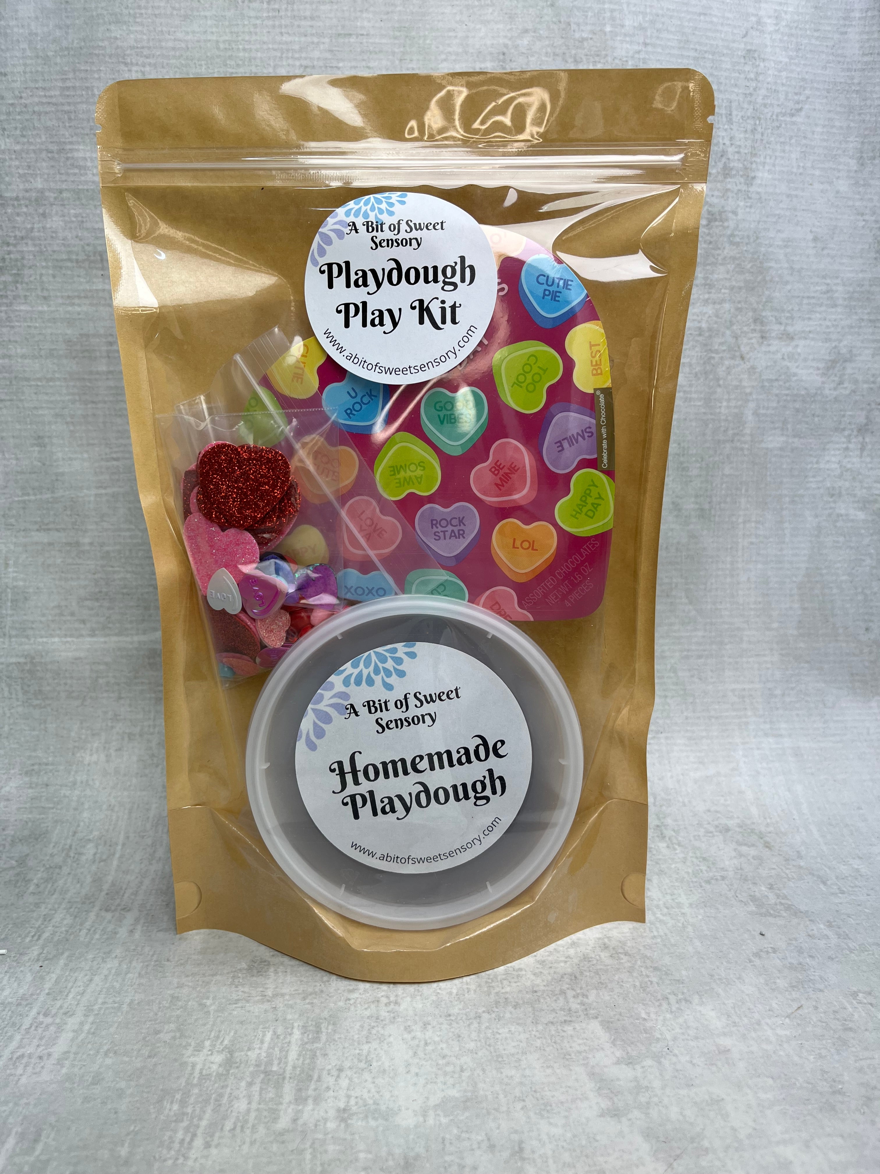 Valentine's Candy Playdough Kit