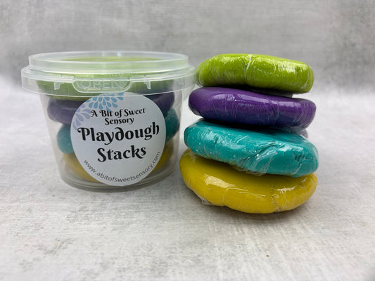 Playdough stack unicorn