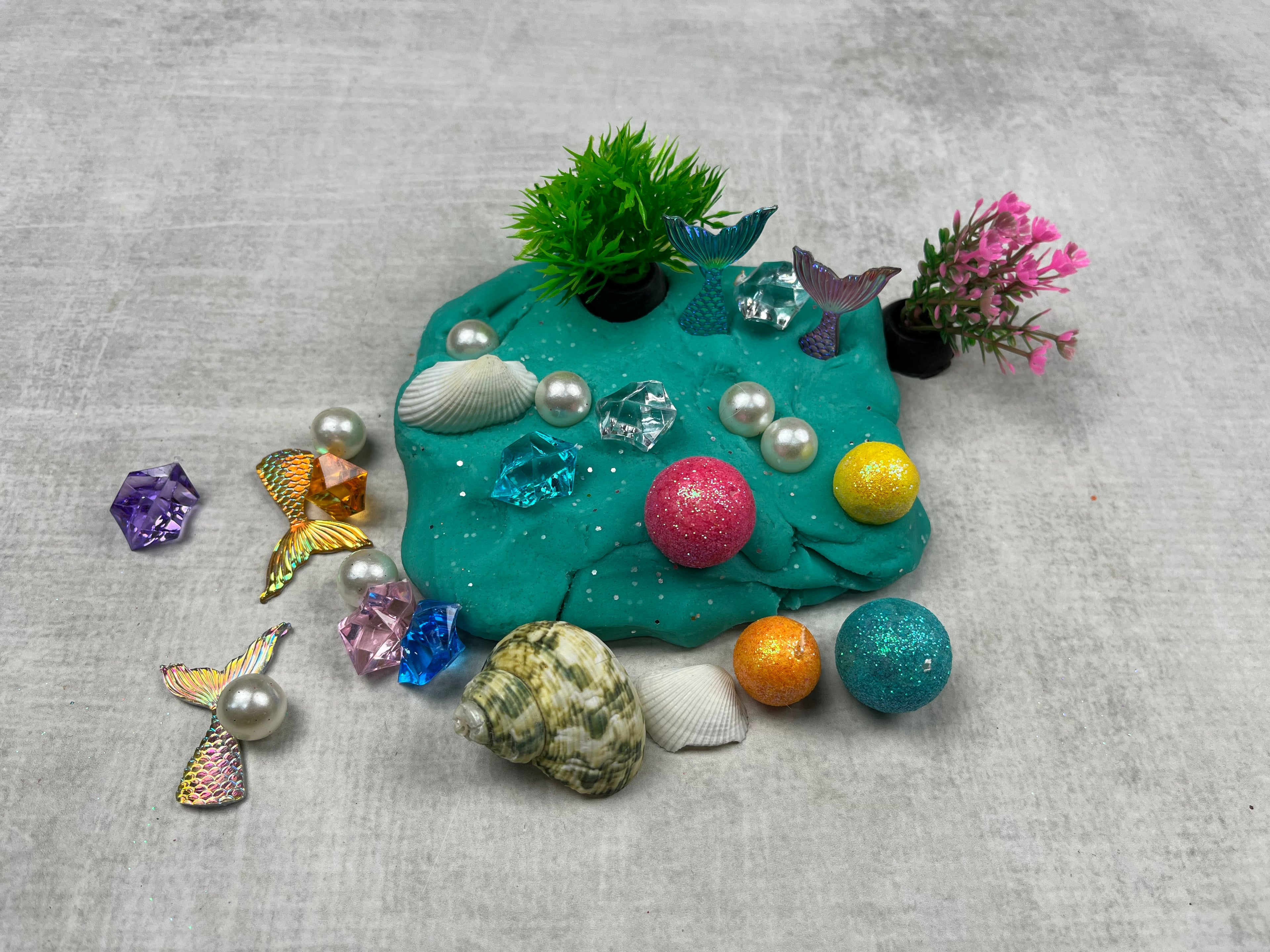Mermaid Playdough Kit
