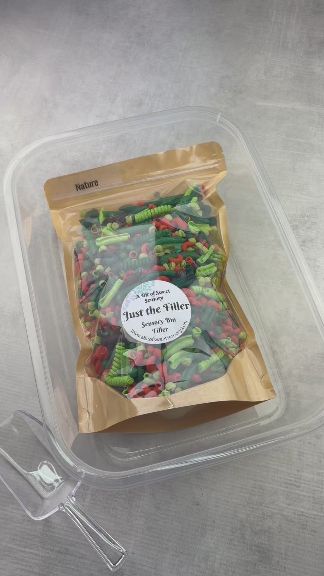 Nature Just the Filler Sensory Bin Filler