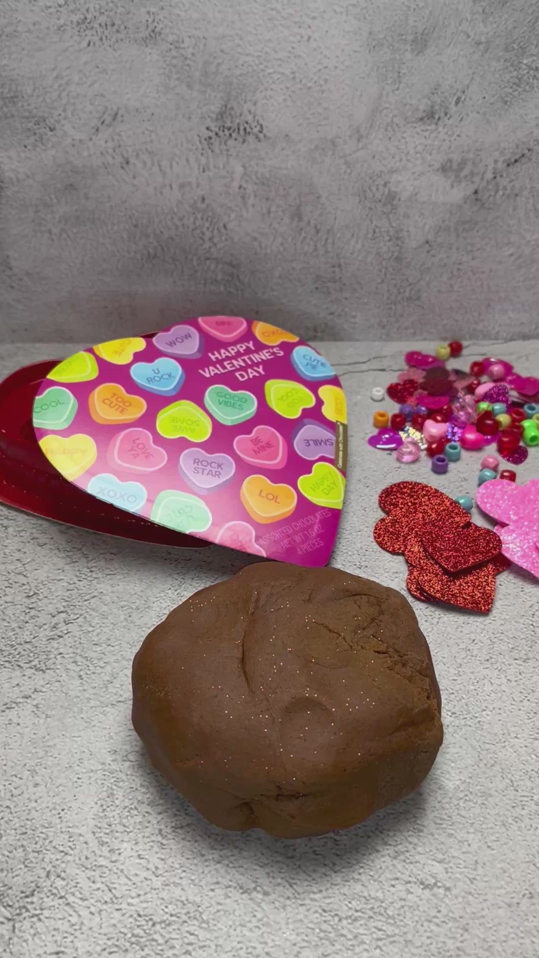 Valentine's Candy Playdough Kit
